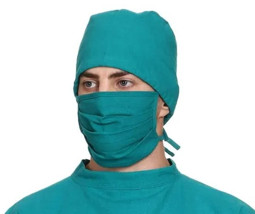 Medical caps and masksBlue